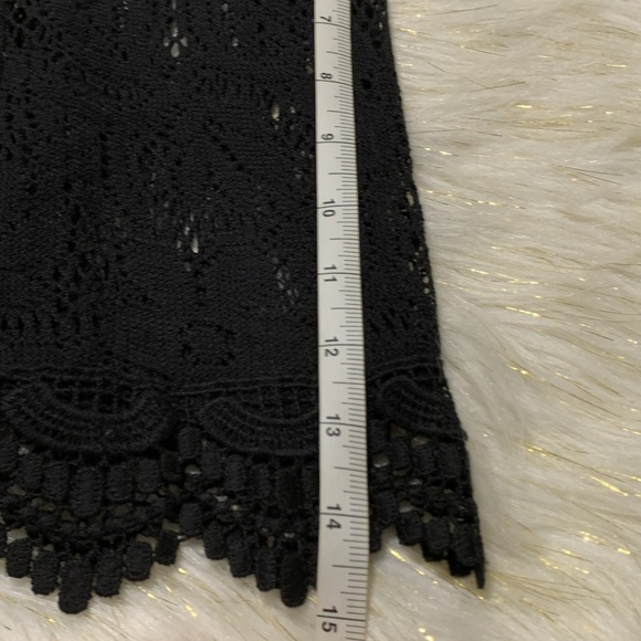 Black Lace Dress Long Sleeves H&M Divided Size 6 - Picture 4 of 6